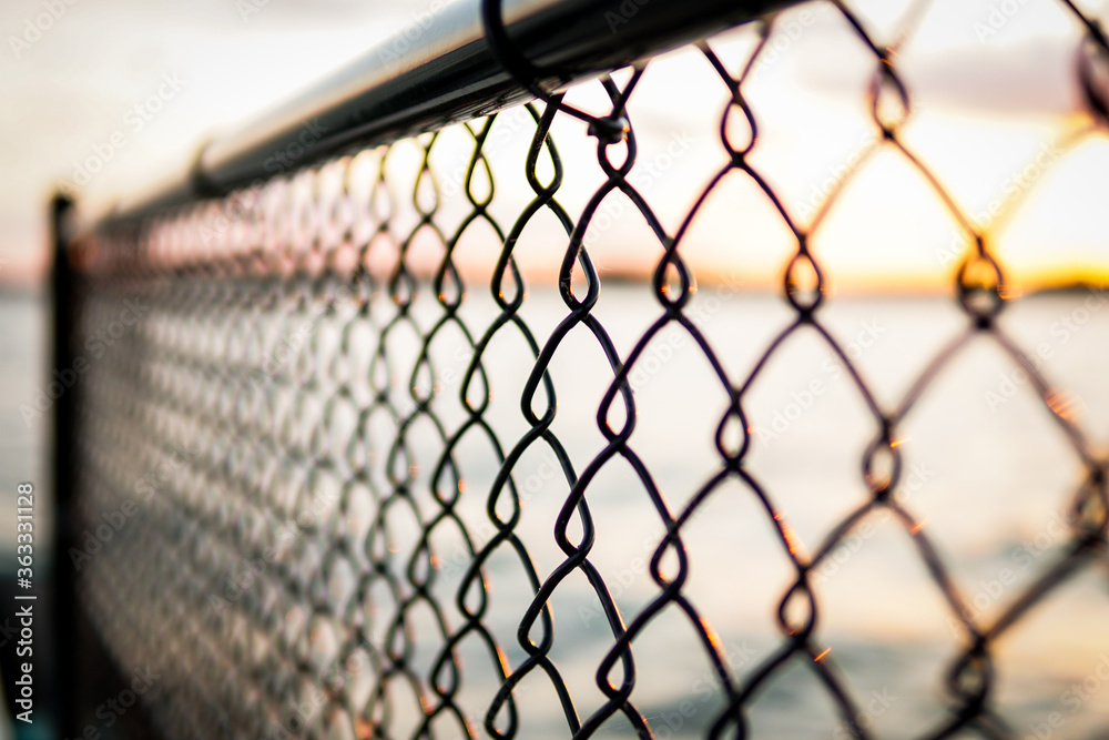 chain link fence